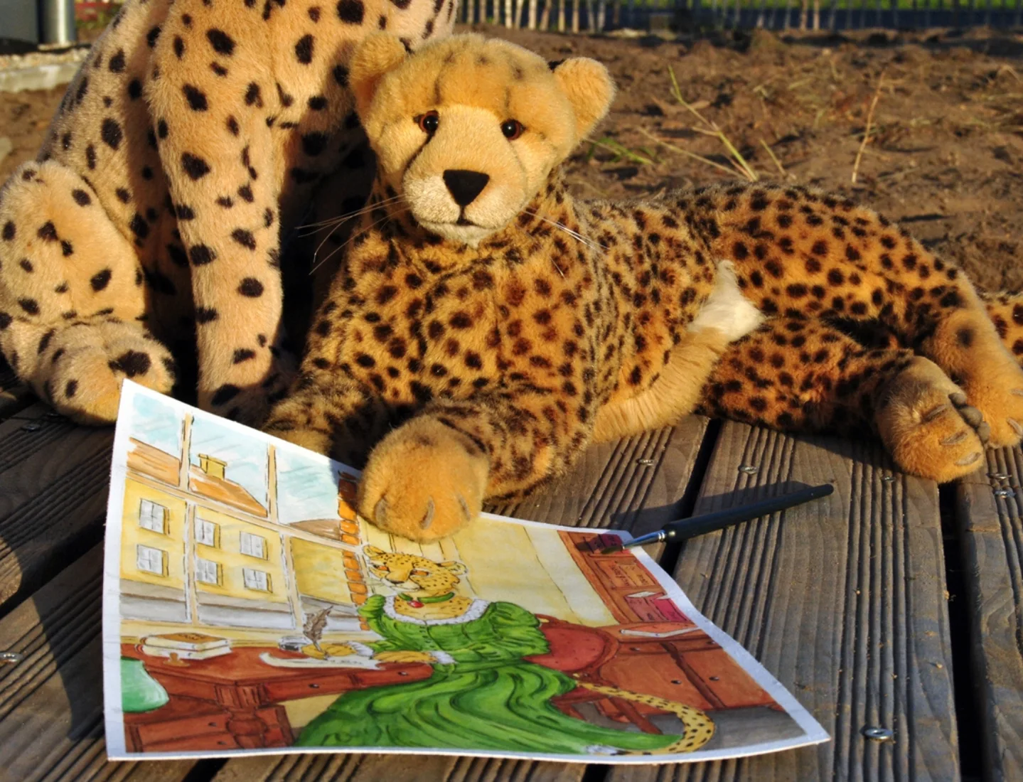 Photo by Juba Gepard on May 20, 2026. May be an image of cheetah, big cat, snow leopard, serval and text.
